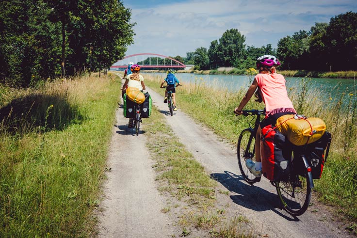 Die Welt auf Pedalen erkunden