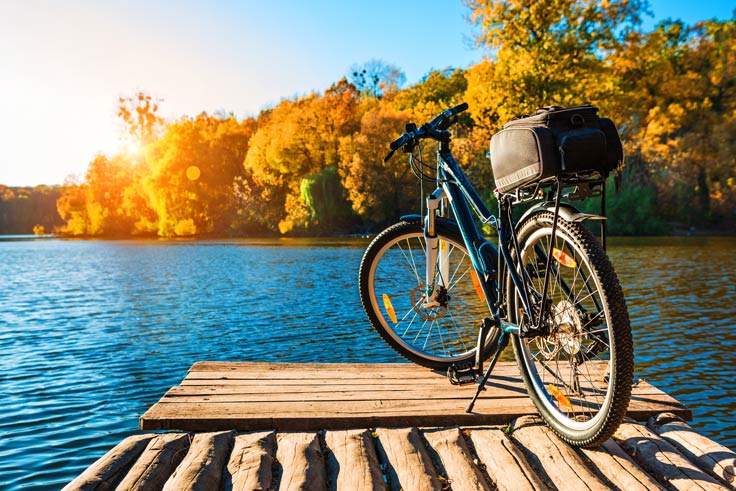 Traumurlaub mit dem Fahrrad